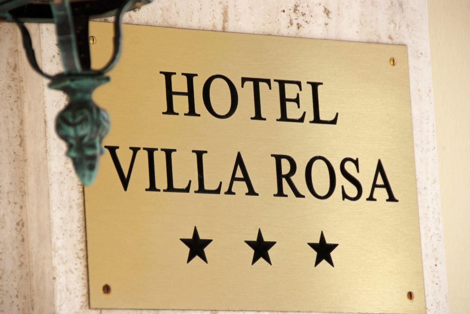 Hotel Villa Rosa Roma Esterno foto