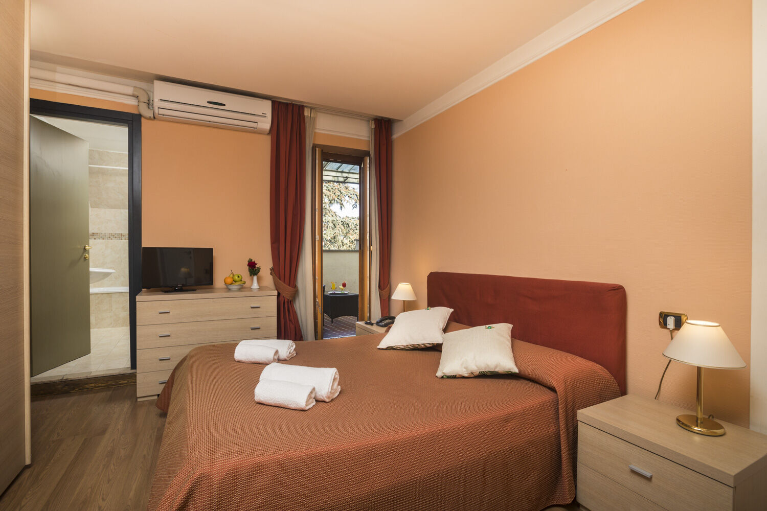 Hotel Villa Rosa Roma Esterno foto